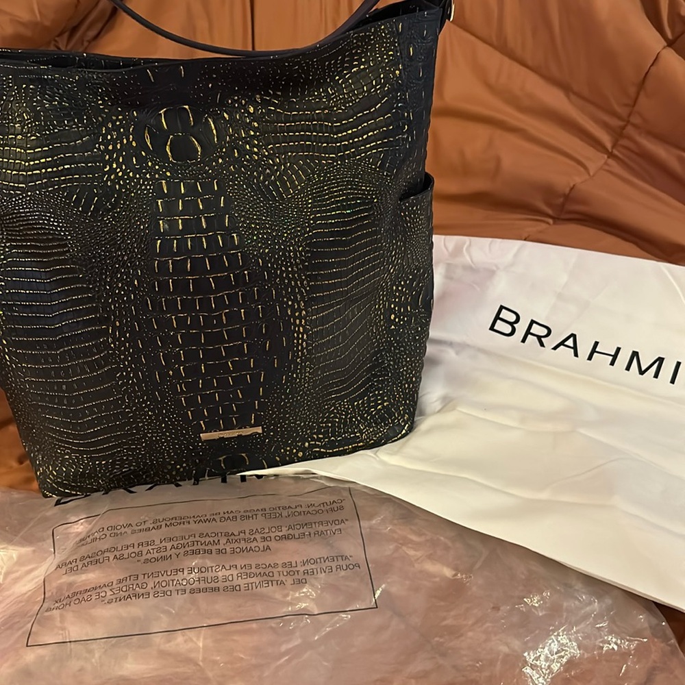 Brahmin parin bucket bag